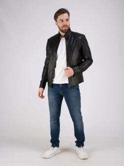 Кожаная куртка демисезонная