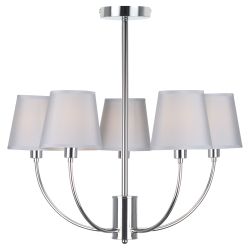 Люстра Rivoli Stephanie 2093-305 5 х Е14 40Вт классика