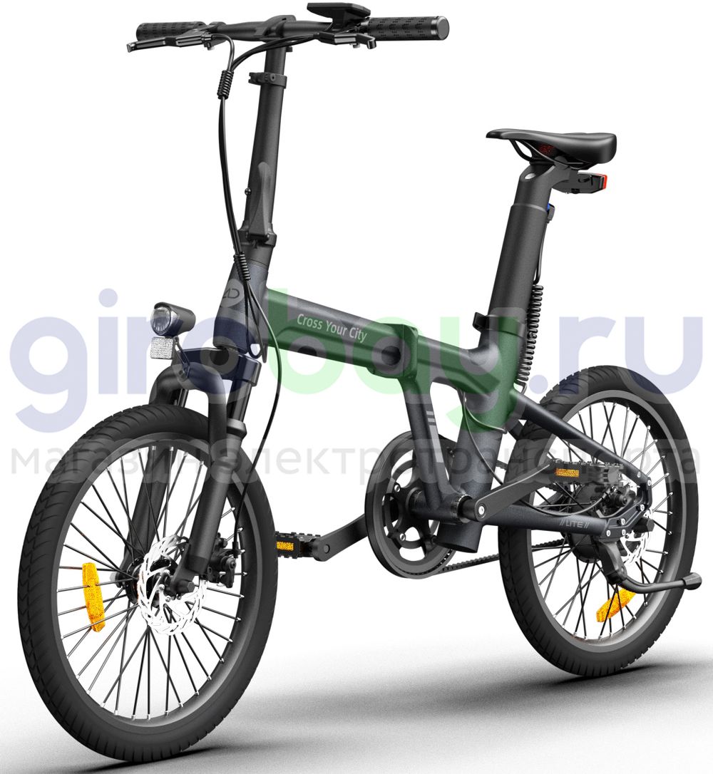 Электровелосипед ADO A20S LITE (36V/9,6Ah) - Серый фото №1