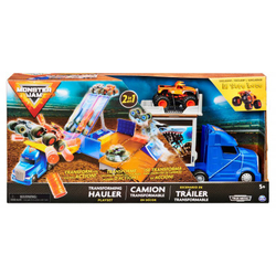 Spin Master Monster Jam - Грузовик-трансформер Transporter 2 в 1 + супер кроссовки El Toro Loco в масштабе 1:64 6058258