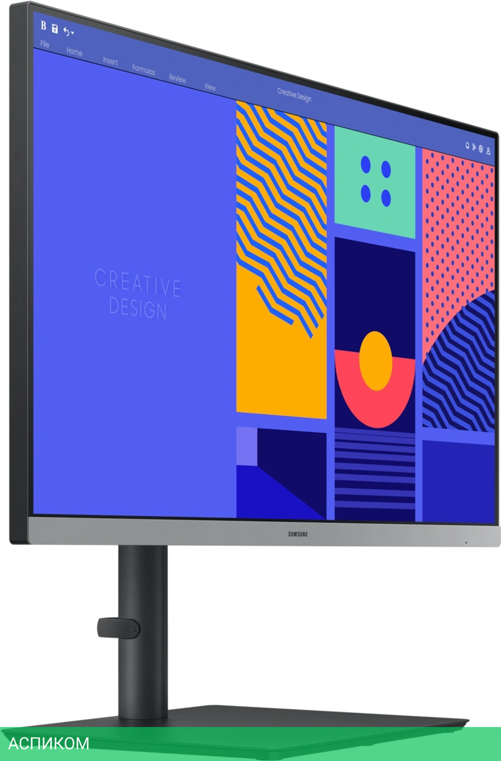 Монитор Samsung 24" Essential S4 S24C430GAIXCI