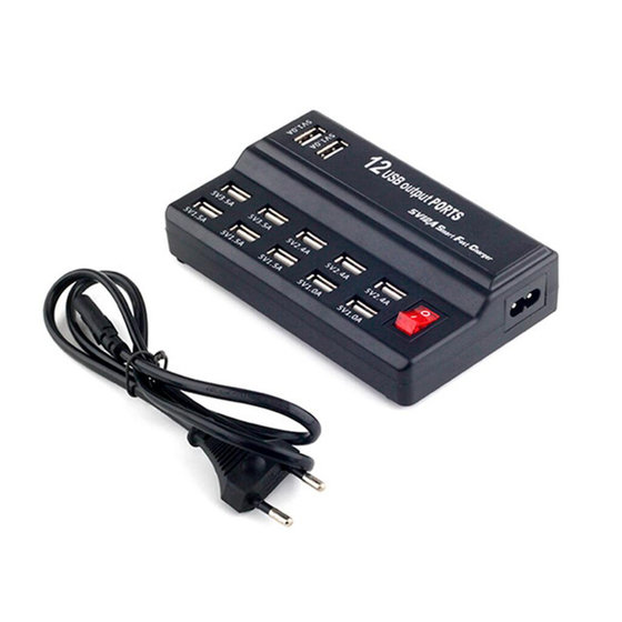 Станция для зарядки ламп на 12 USB портов 14*8,5*3,7 см P.L. Proff Cuisine