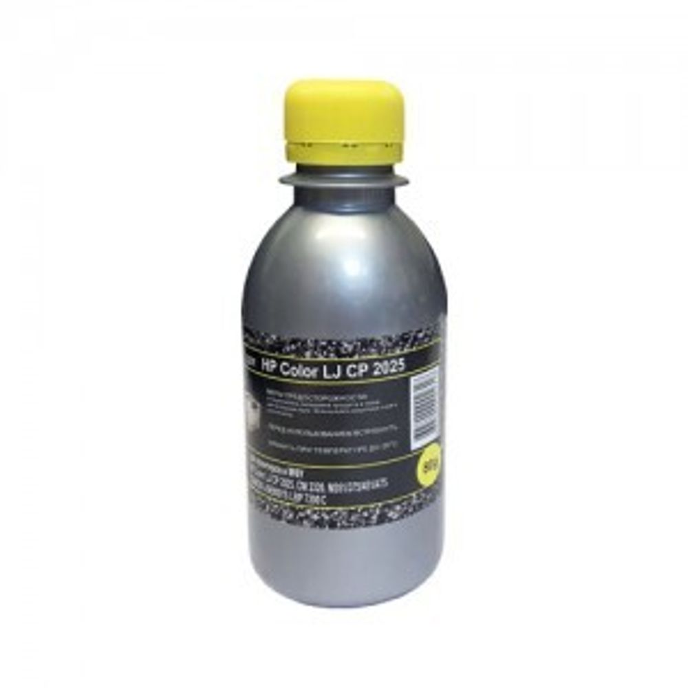 Тонер для HP Color LJ CP 2025/CM 2320 (80гр, желтый, Polyester, TMC040, IMEX) Silver ATM