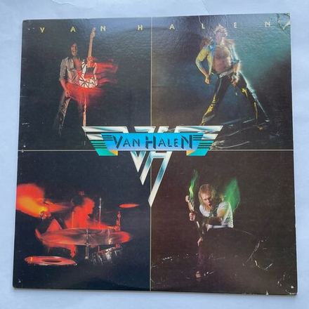 Винтажная виниловая пластинка LP Van Halen Runnin With The Devil (США 1978)