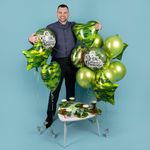 Шар (18''/46 см) Звезда, Камуфляж, 1 шт.