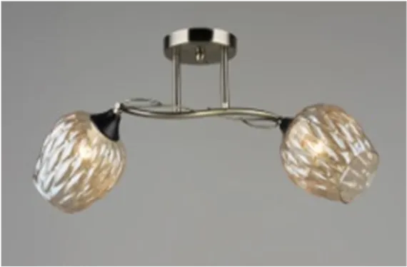 1713/2 AB+BK (6) Люстра (RL)