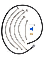 Смеситель для раковины с выдвижным изливом WONZON & WOGHAND, Брашированное золото (WW-121B108-BG)