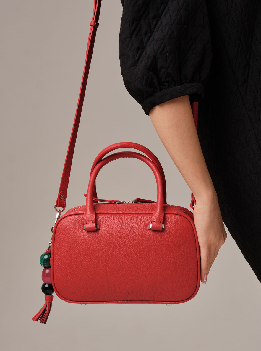 Кожаная сумка Hawaii DBR 31216 красный