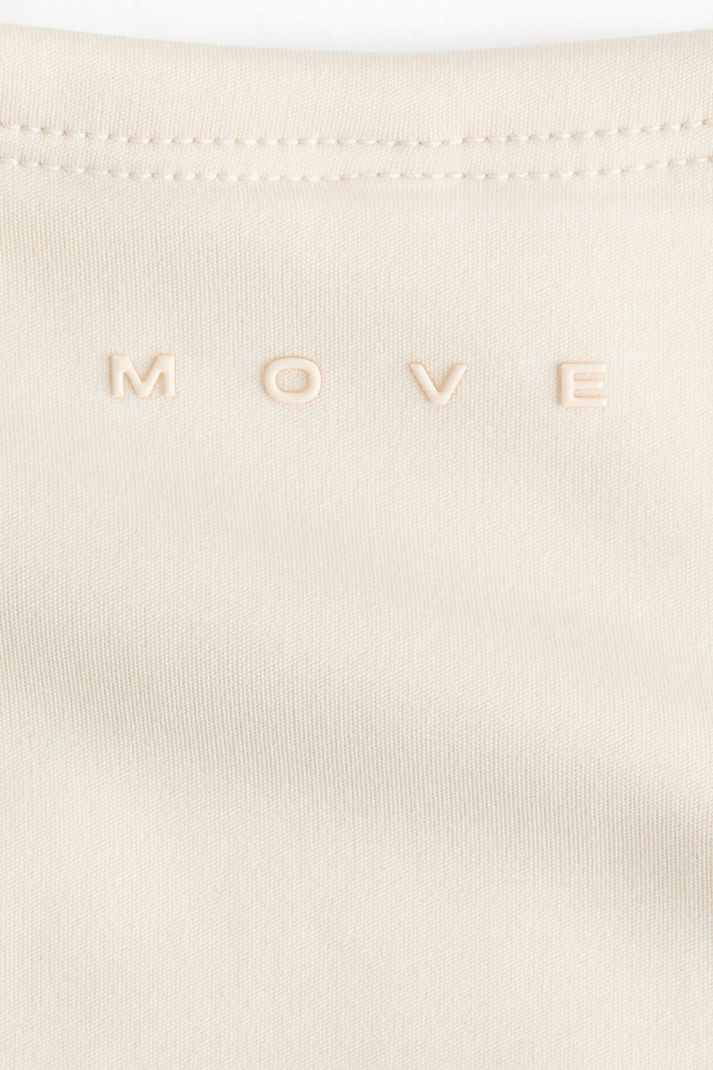 H&M Спортивная футболка с длинными рукавами DryMove™, светло-бежевый