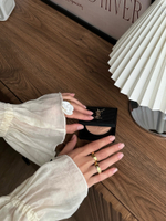 Кольцо Flower white