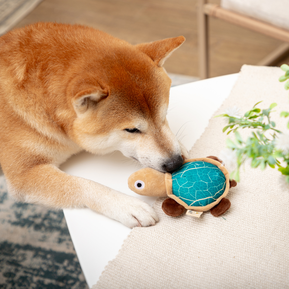 Игрушка для собак мягкая "Средиземноморская черепаха", 155мм, серия LOVE THE PLANET, Triol