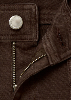 Джинсы wideleg с карманами