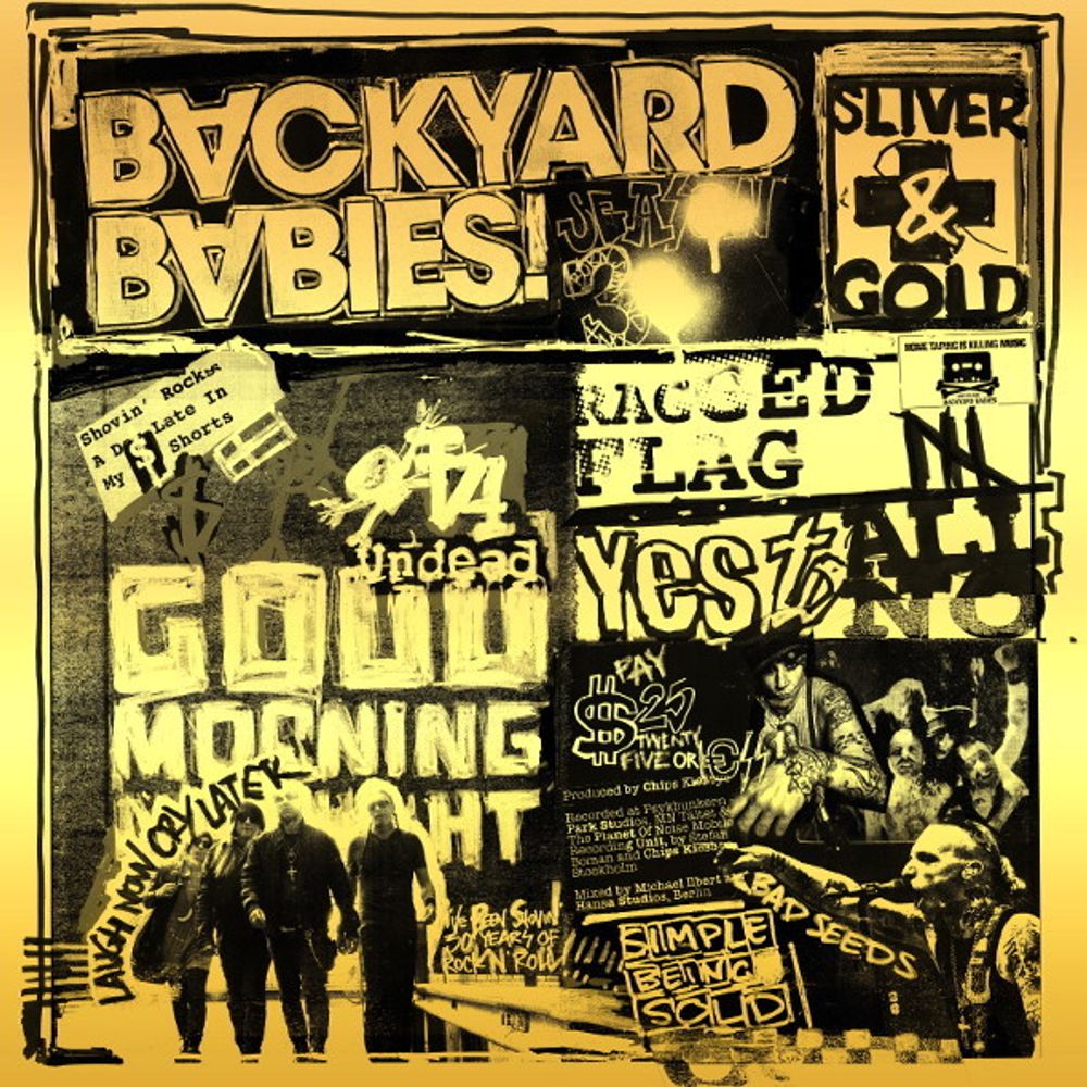 Backyard Babies / Sliver &amp; Gold (LP)