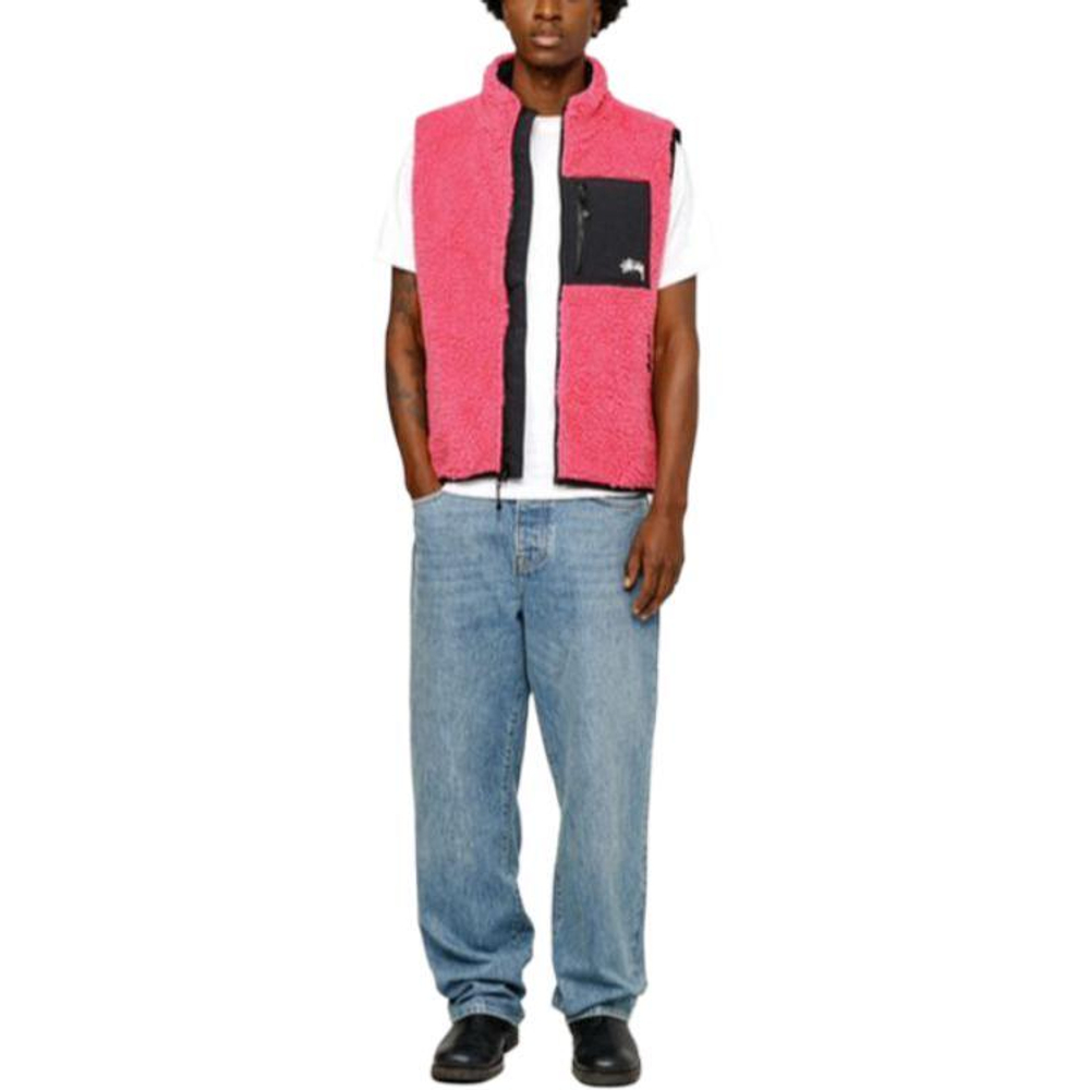 Куртки Stussy FW23 SHERPA REVERSIBLE VEST, 118528