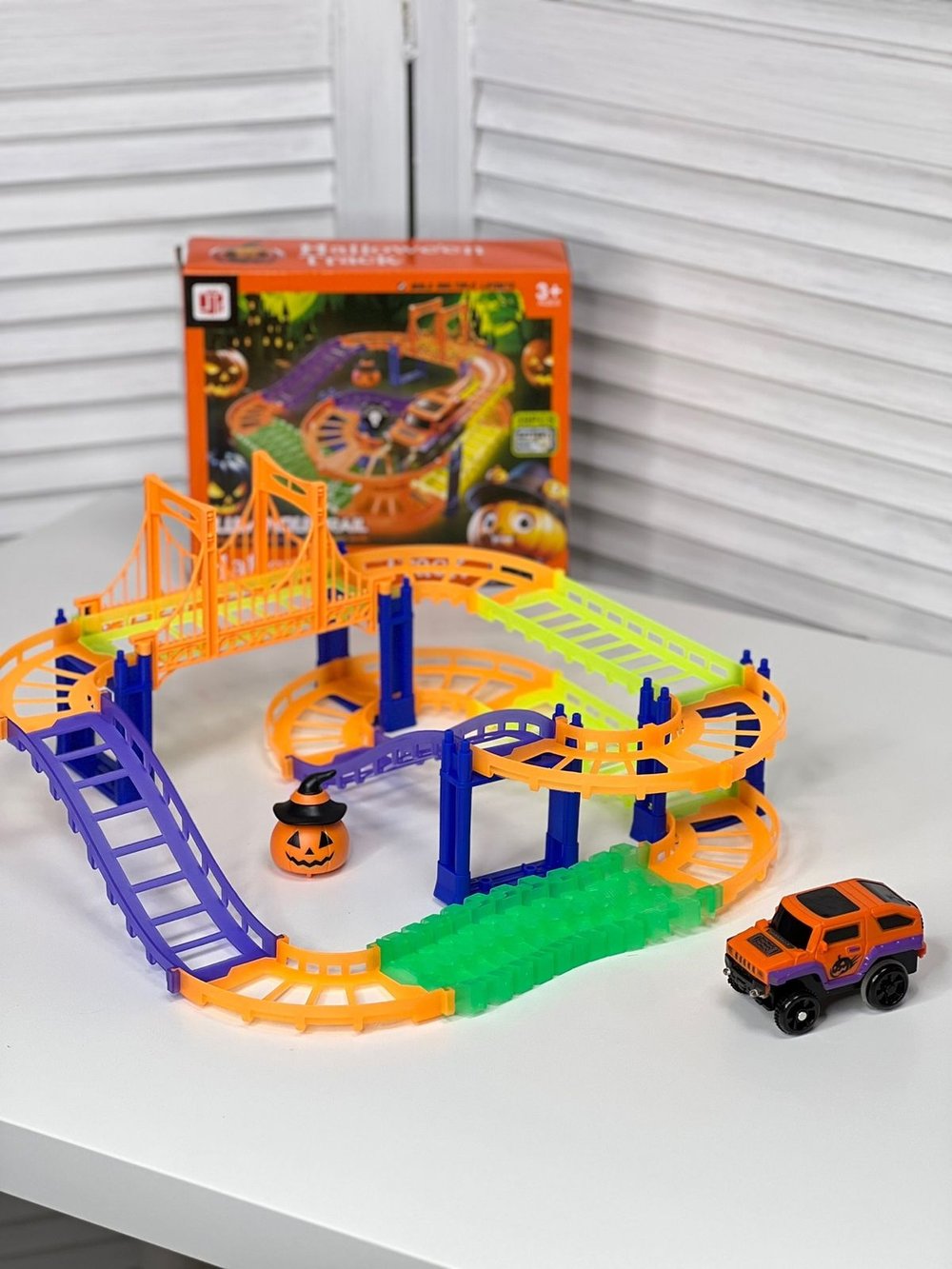 Игровой набор Автотрек светится в темноте (201885668)