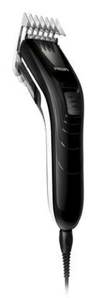 Машинка для стрижки Philips QC5115 черный/белый (насадок в компл:1шт)