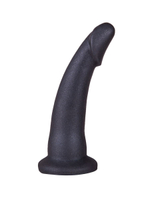 Кожаный пояс харнесс премиум класса WOMAN LONG(S) с 3 насадками (Цвет: телесный с черным)