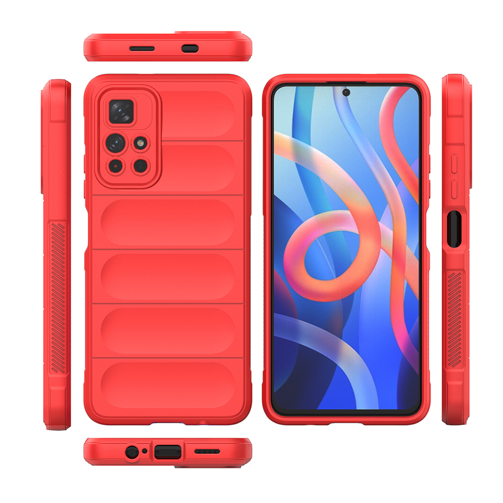Противоударный чехол Flexible Case для Poco M4 Pro 5G