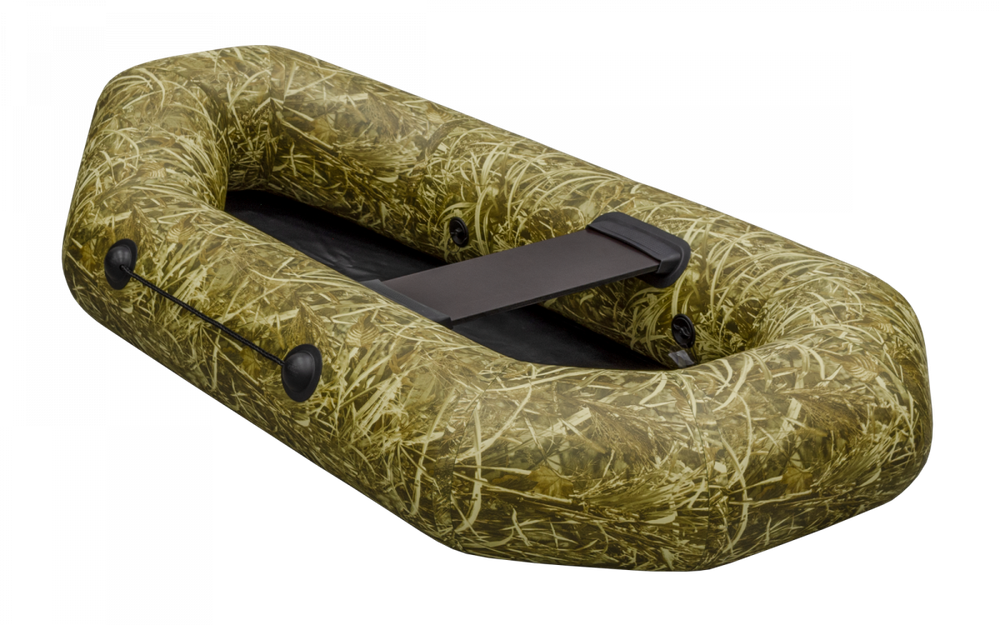 Аква-оптима 190 с гребками (лодка ПВХ) камыш