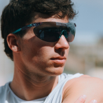 Спортивные очки HILX Domain Shiny Crystal Purple / Black Mirror Lens