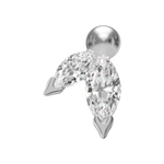 Marchesa Petals tops with colored stones