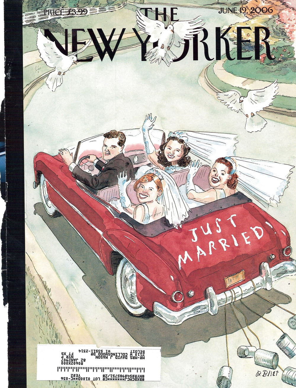 Журнал The New Yorker 19-06-2006, обложка