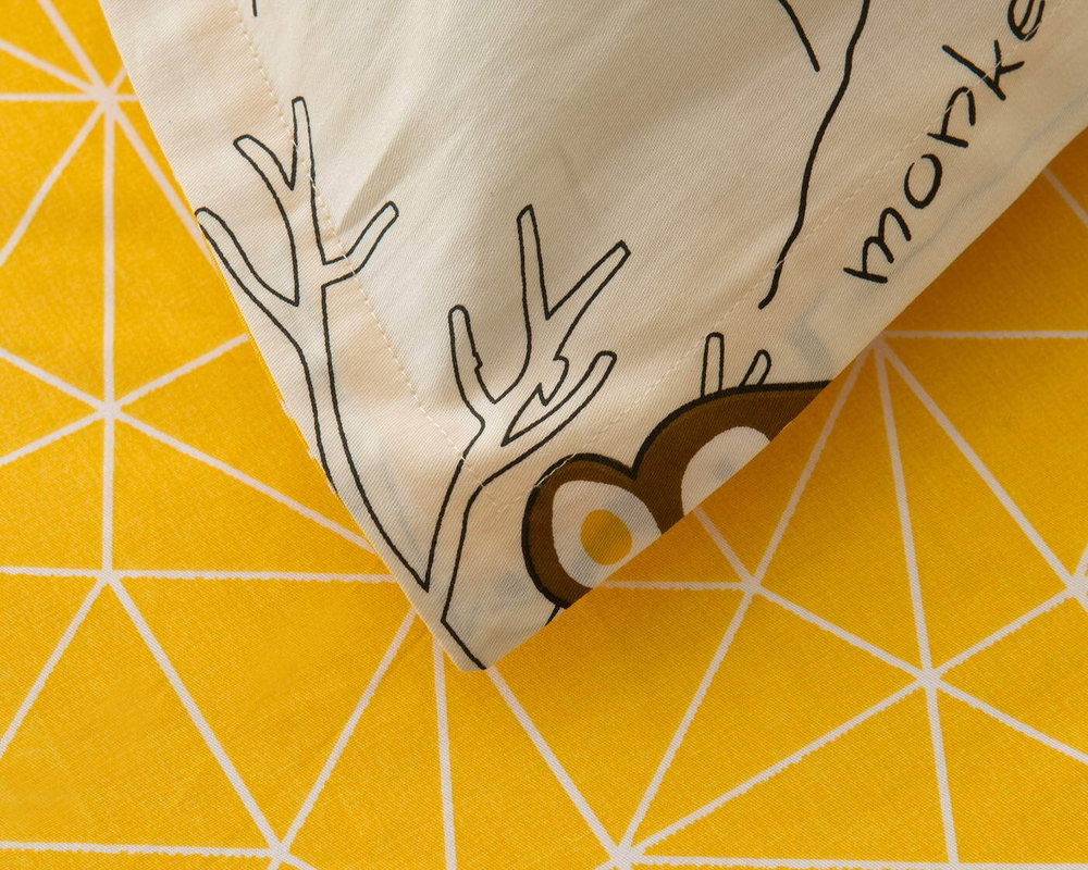 Детское постельное белье Sofi De MarkO Africa желтое