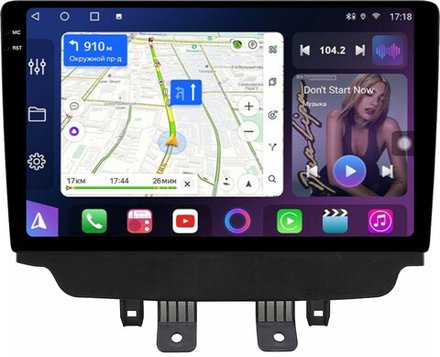 Магнитола для Mazda CX-3 2014-2023 (монохром) - FarCar GX10-9599A монитор 10.36" 2K QLED на Android 14, TS20, 6+128Гб, CarPlay, 4G SIM-слот