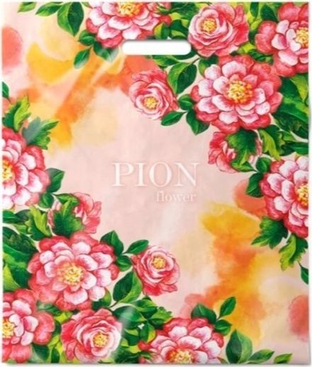 Пакеты с вырубной ручкой "Впечатление" 40х47+6см, 45мкм (50/500шт)