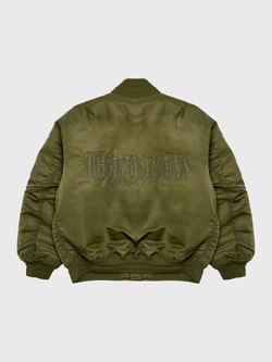 Бомбер Tommy Jeans Relaxed Fit Sateen Drab Olive Green - M