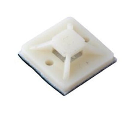 Площадка самоклеящаяся REXANT 25х25 мм, белая, упаковка 100 шт.