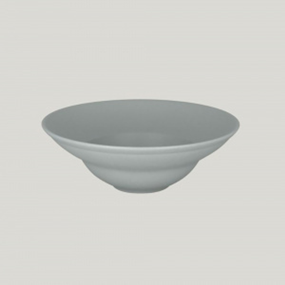 Тарелка RAK Neofusion Mellow Pitaya grey глубокая круглая, 23/8 см, 320 мл (81221325)