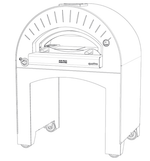 Печь для пиццы на дровах ALFA PIZZA QUATTRO PRO (ГАЗ)