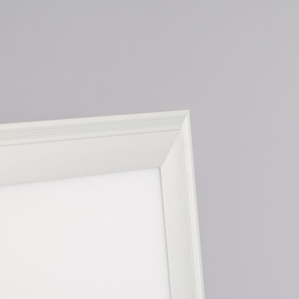 Светодиодная панель ЭРА Грильято SPL-540-W-40K-040 40Вт 4000К 588x588x8 белая без драйвера с ушками ультратонкая | Панели с внешним драйвером