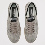 Golden Goose Ball Star / Замша серая / серая звезда муж