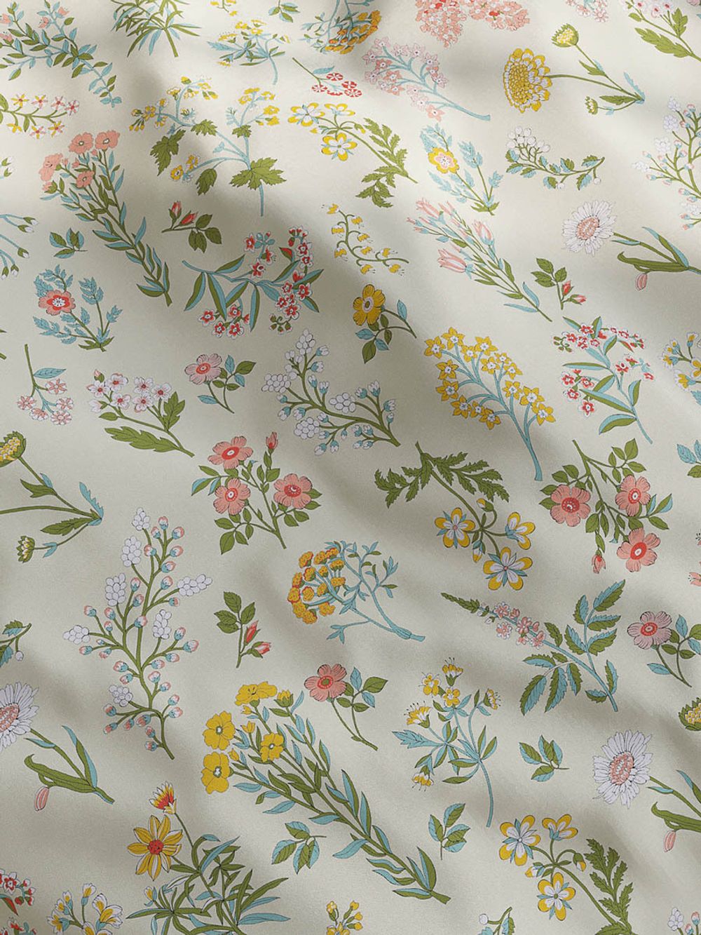 Наволочка комплект 2шт бязь Сказка "Ботаника" 40x60 см на молнии