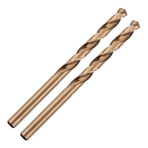 Сверло по металлу 3мм Кобальт (сталь HSS-Co 5% M35 P6M5K5) (2 шт. в блистере) DIN 338 Kranz KR-91-0502