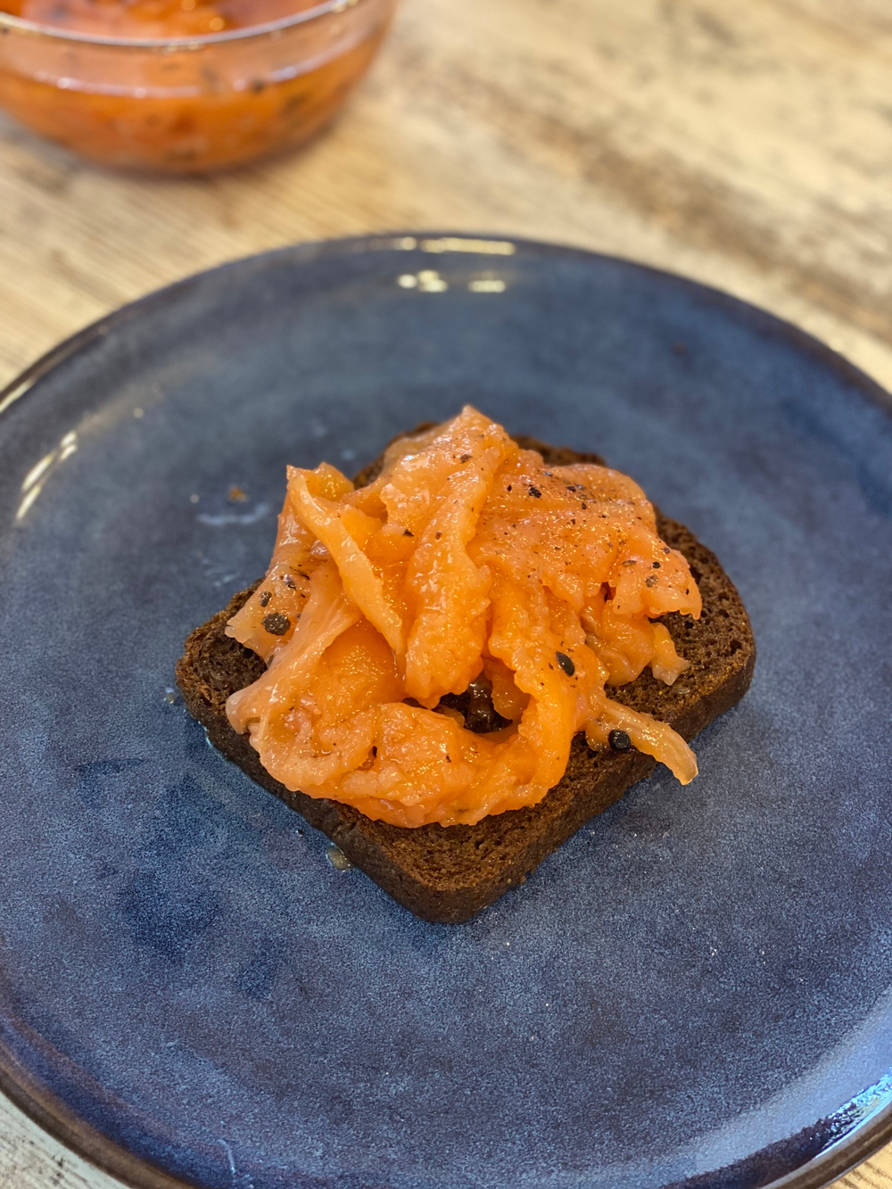 Фарш лосось (кусочки лосося), 500 гр