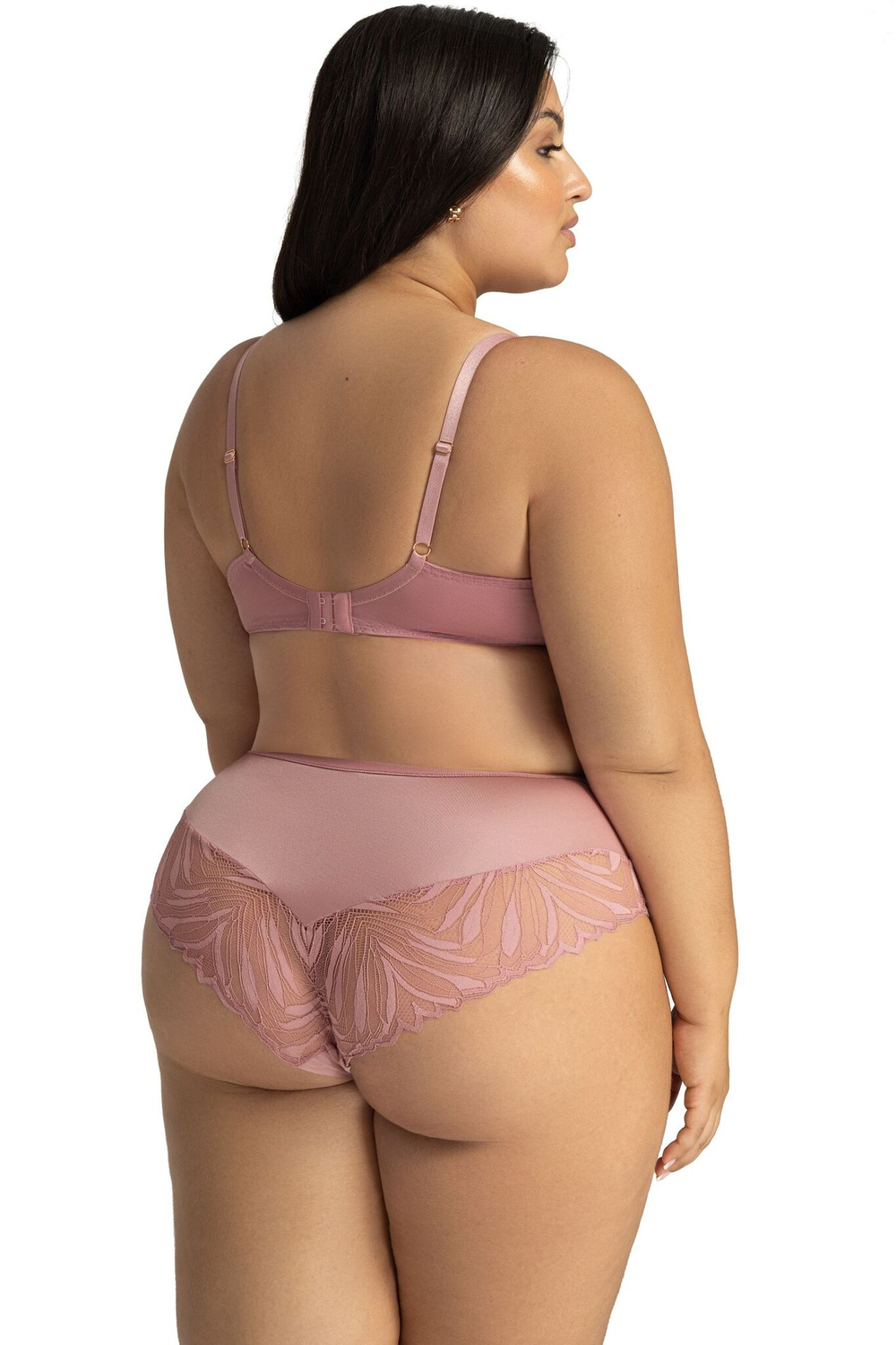 Розовый бюстгальтер Yasemin с мягкой чашкой (Размер: 80C) (Цвет: грязно-розовый)