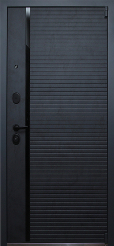 Стальная дверь "Оникс". Заказная модель.