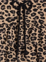 Летний костюм для девочки с юбкой-шорты