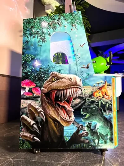 Тир с шариками «Мир динозавров»