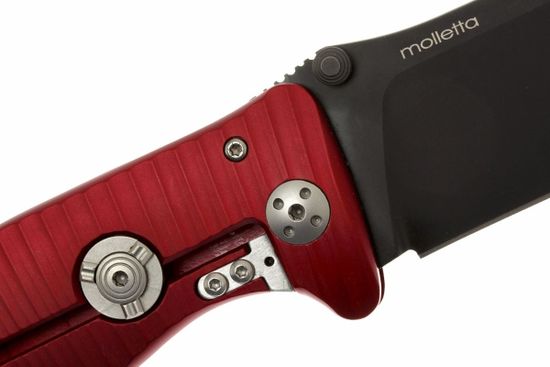 Складной нож Lion Steel "SR-1 ORIGINAL" L/SR1A RB c клинком из стали D2, рукоять ERGAL