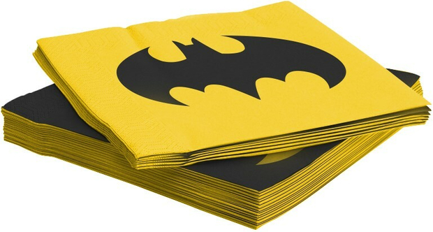 Салфетки, Бэтмен, 33*33 см, 20 шт.