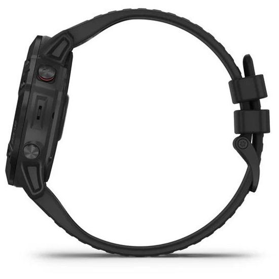 Мультиспортивные часы Garmin Fenix 6X Pro - черные с черным ремешком 010-02157-01