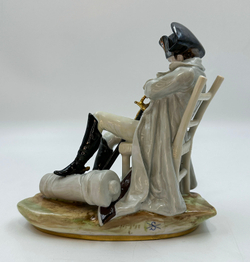 Император Наполеон. Шайбе-Альсбах (Scheibe-Alsbach). Середина ХХ века. Фарфор, подглазурная р