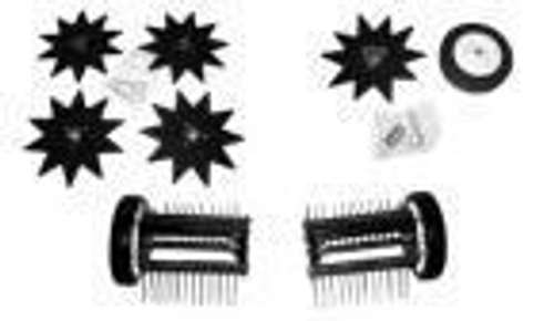 Комплект: разрыхлитель, обрезчик, грабли