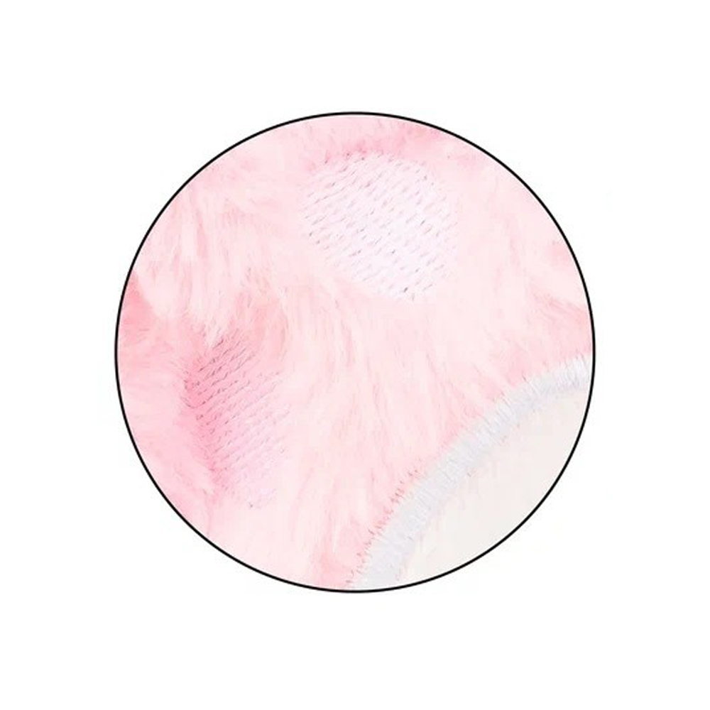 Пенал-косметичка Basir без наполнения, 22*10*3 см, серия "Лапки", меховой