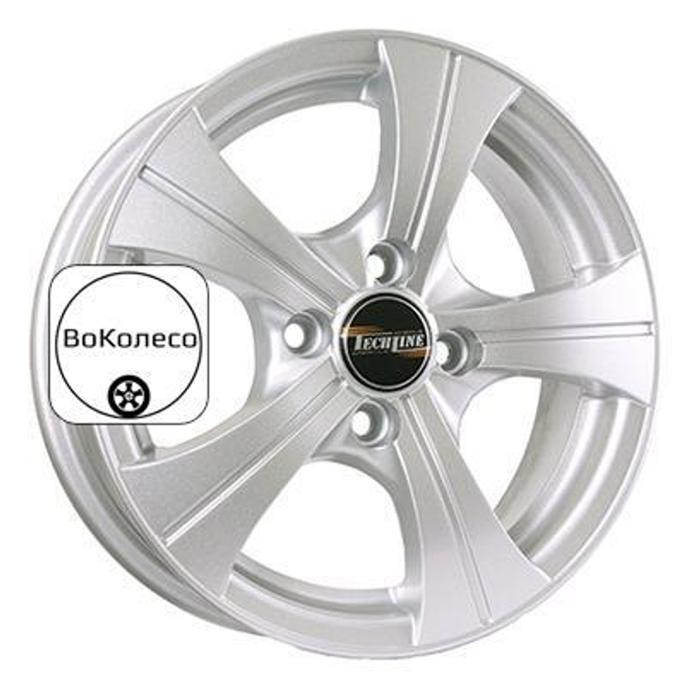 5,5x14/4x100 ET43 D67,1 410 Silver Tech Line