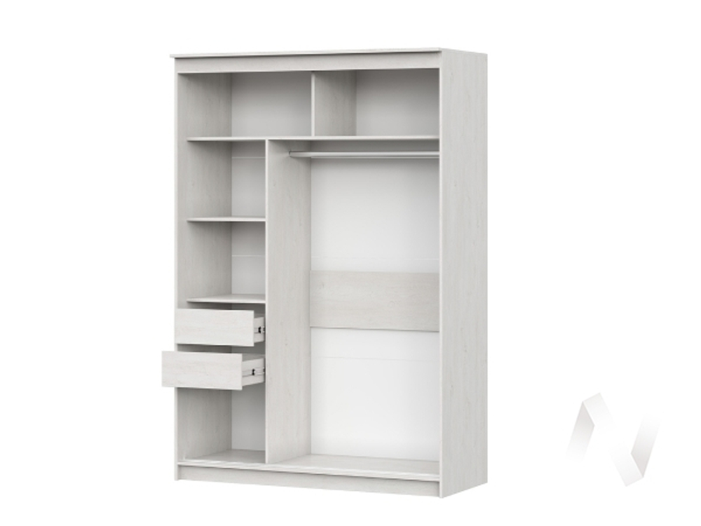 Шкаф-купе №25 1,5 Грей